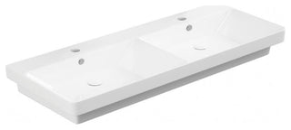 WS Bath Collections Luxury 120.01 Luxury 47" Rectangular Ceramic - Glossy White