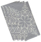 Decorative Holiday Napkin, Set of 4, Gray