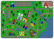 Flagship Carpets FA1362-44FS 7'6x12 Our City Roads Rug