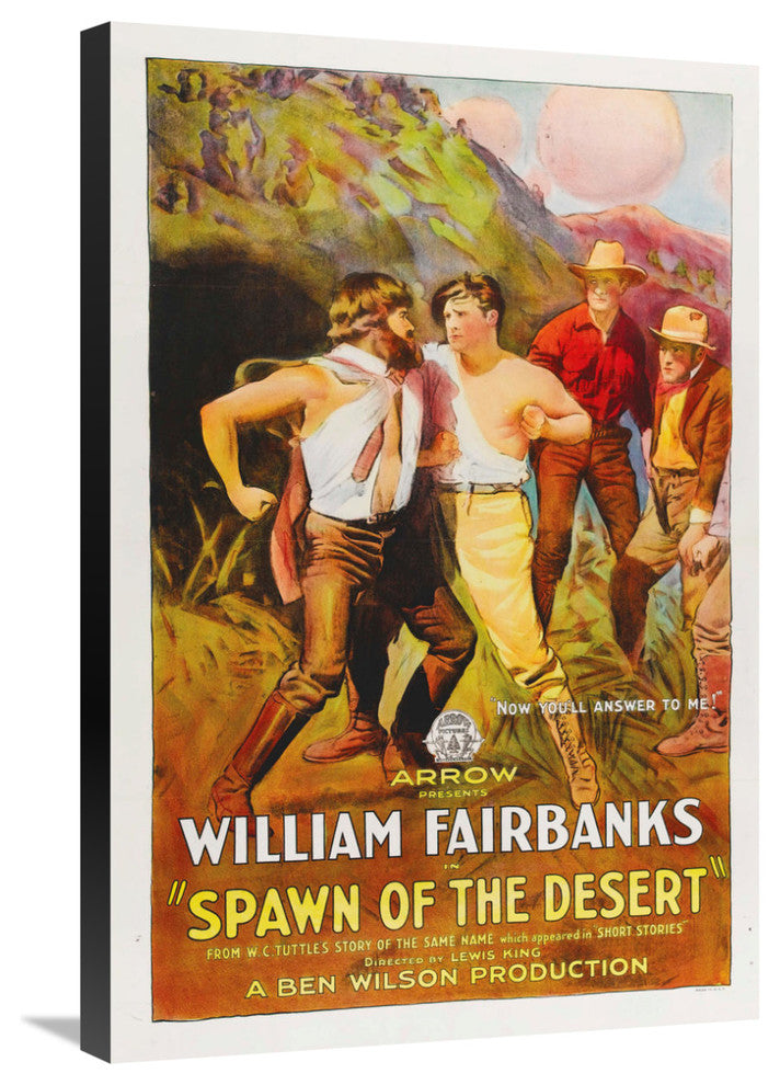 "Spawn of the Desert" Stretched Canvas Giclee by Hollywood Photo Archive, 20x30"
