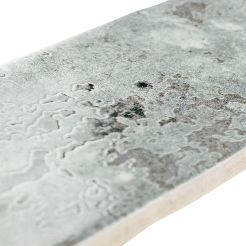 London Ceramic Wall Tile Sample, Gray