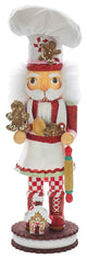 Kurt Adler 15" Gingerbread Chef Nutcracker