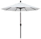 9' Aluminum Umbrella Auto Tilt Bronze, Natural