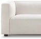 Kyle Stain-Resistant Fabric Loveseat, Cream