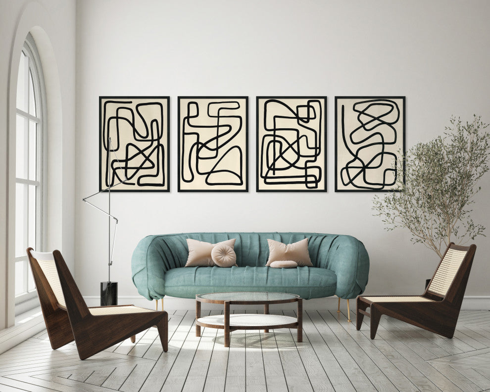 Smooth Moves 2 Fine Art Print, Black, 46"x34"