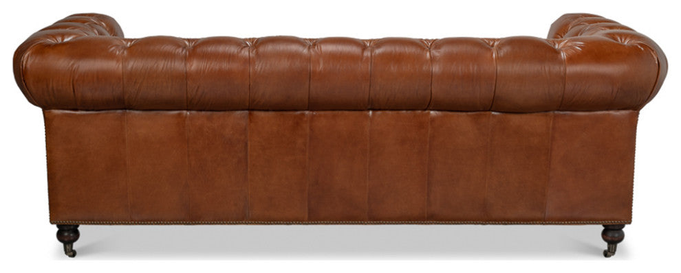 Vintage Style Classic Chesterfield Sofa