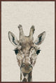 "Cheeky Giraffe II" Floater Framed Painting Print on Canvas, 40"x60"