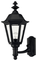 Outdoor Manor House 1-Light, Black