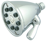 Showerscape Jet Spray Shower Head, Polished Chrome