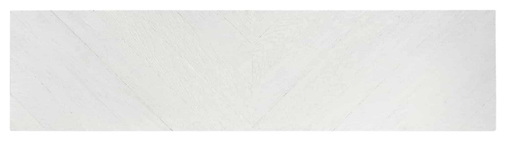 Vintner's Floating Bathroom Vanity, Blanc