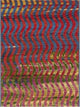 Unique Loom Multicolored Wavy Outdoor 2' 2 x 3' 0 Area Rug