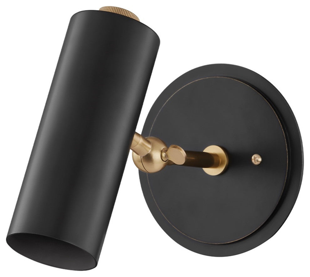 Bushwick 1-Light Wall Sconce Aged Old Bronze Finish