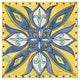 "Tuscan Sun Tile II Color" Digital Paper Print by Anne Tavoletti, 32"x32"