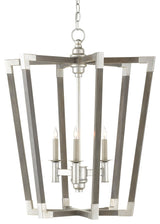 Bastian Medium Gray Lantern
