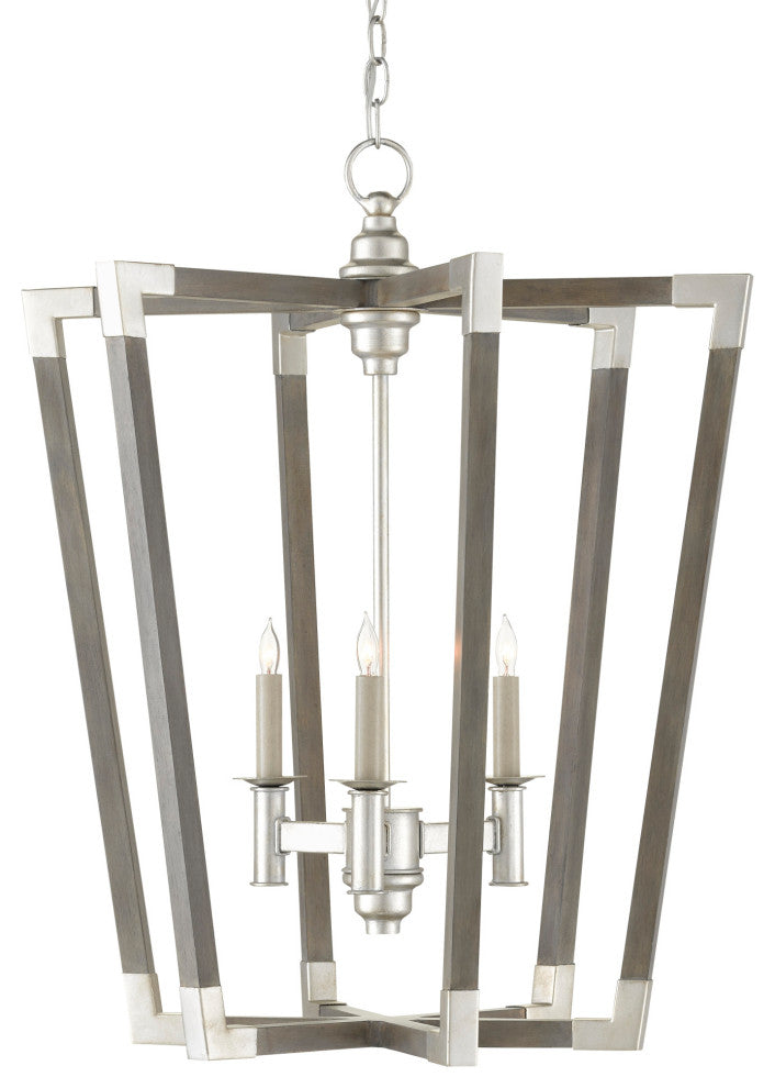 Bastian Medium Gray Lantern