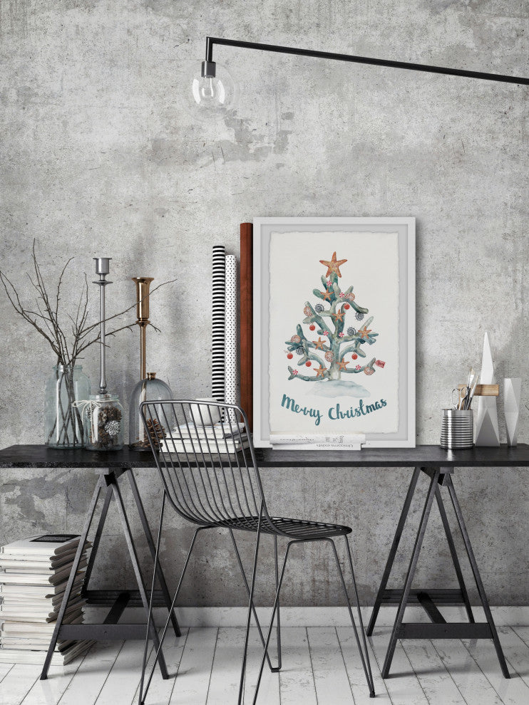 "Under the Sea Tree" Framed Painting Print, 24x36