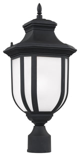 Childress 1-Light Outdoor Post Lantern, Black