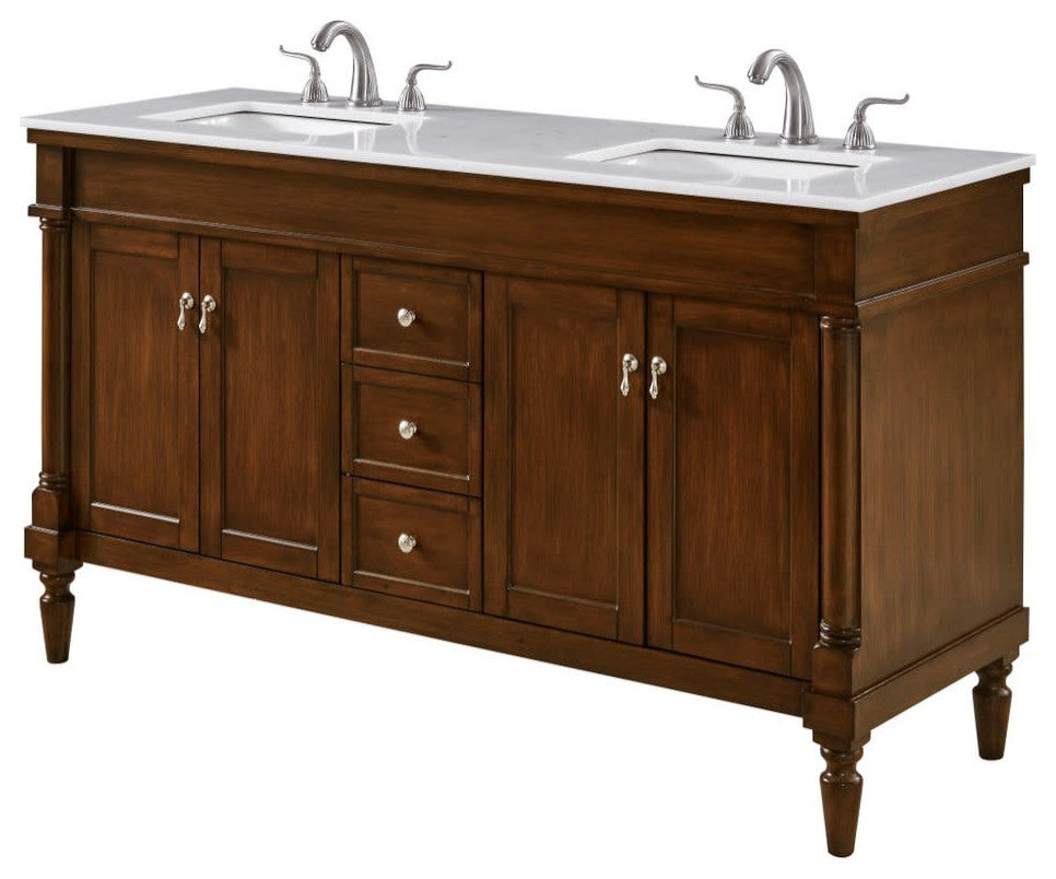 Elegant Lighting VF13060D Lexington 60" - Antique Beige