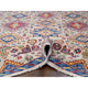 Buttery Brown Geometric Design Wool Hand Knotted Oversized Rug, 11'9"x14'10"