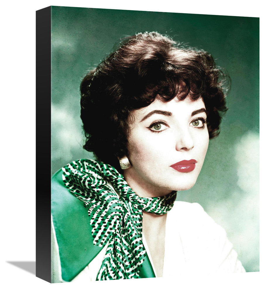 "Joan Collins" Stretched Canvas Giclee by Hollywood Photo Archive, 13x16"