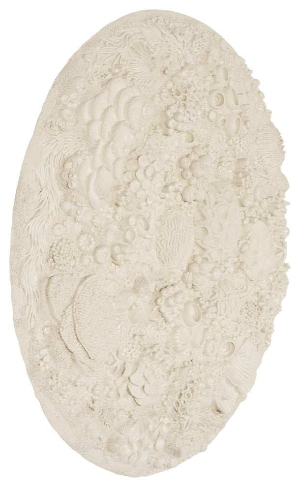 Coral Reef Wall Art, Round