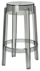 Stool in Transparent Smoke Counter Height Clear Smoke Counter Stool