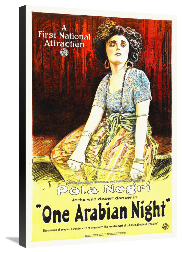 "One Arabian Night" Stretched Canvas Giclee by Hollywood Photo Archive, 20x30"