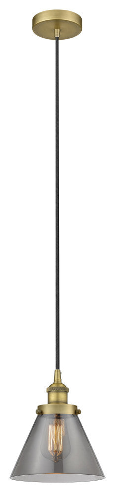 Innovations 616-1PH-BB-G43 1-Light Mini Pendant, Brushed Brass