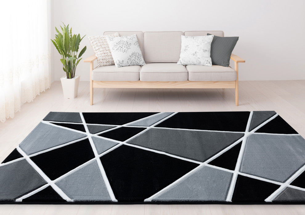 United Weavers Bristol Kanza Gray Area Rug 5'3x7'6