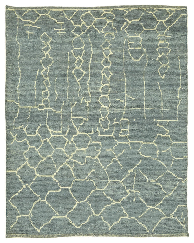 Rug N Carpet - Handmade Unique 6' 0'' x 7' 5'' Moroccan Area Rug