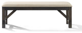 Hayden Dining Bench, Slate