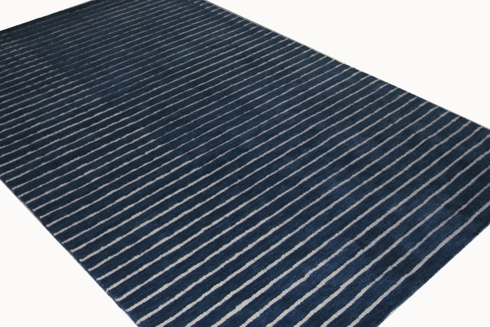 Bashian Brentwood Area Rug, Navy, 3.6''x5.6''