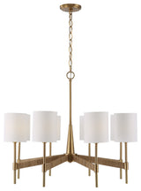 Uttermost Lautoka Rattan 8 Light Chandelier