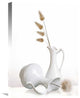"White" Stretched Canvas Giclee by Aida Ianeva, 16x22"