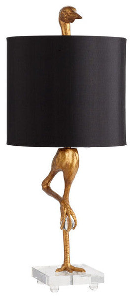 Cyan Design Ibis Table Lamp, Ancient Gold