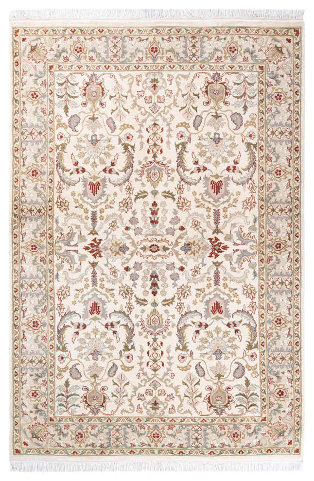 MOGUL, Hand Knotted Area Rug 6' 3" X 4' 2"