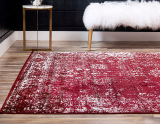 Unique Loom Burgundy Casino Sofia 3'x5' Area Rug