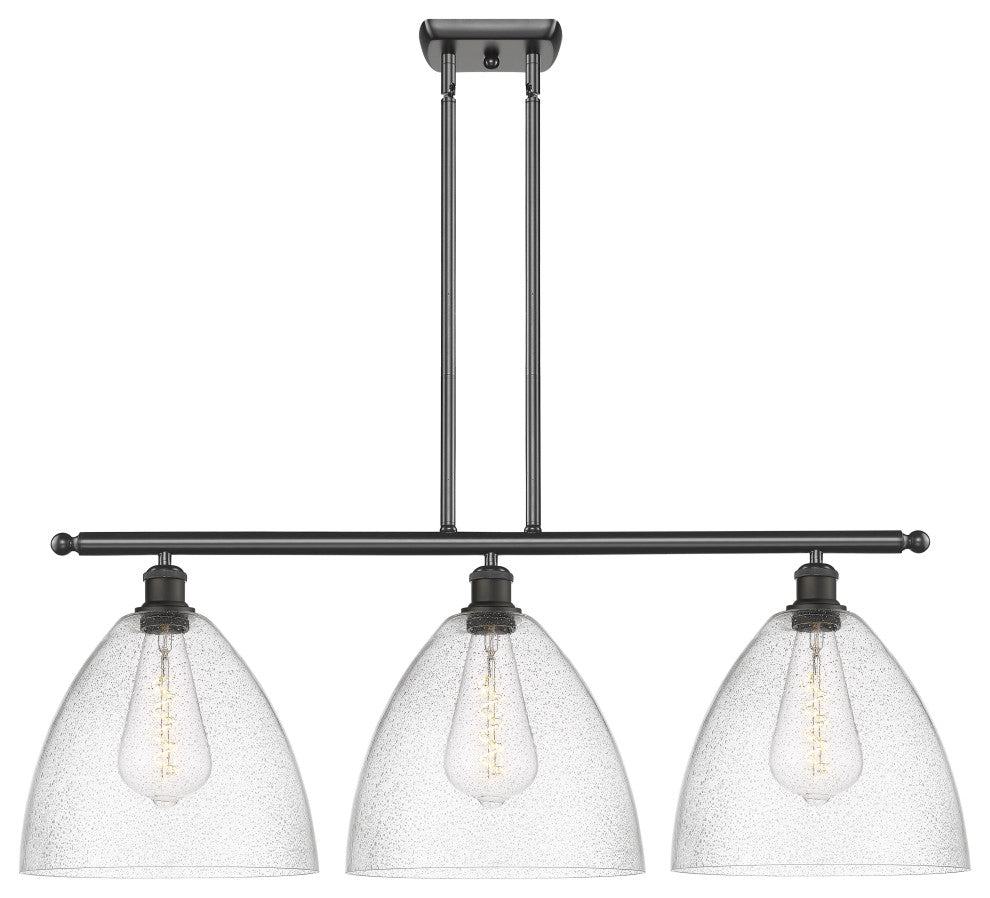 Innovations 516-3I-OB-GBD-124-LED 3 Light Island Light, Oil Rubbed Bronze