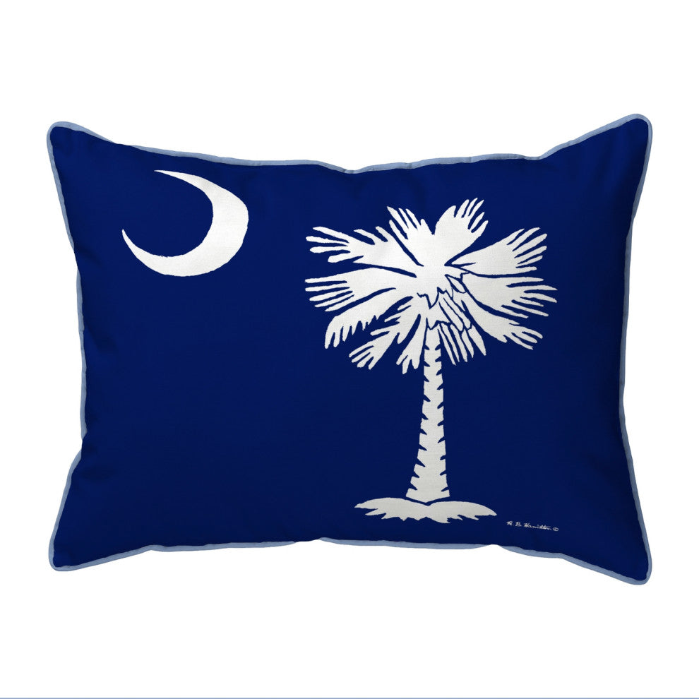 Betsy Drake Palmetto Moon Large Indoor/Outdoor Pillow 16x20