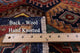 5' 10" X 9' 3" Shall Persian Gabbeh Hand Knotted Wool Rug Q5021