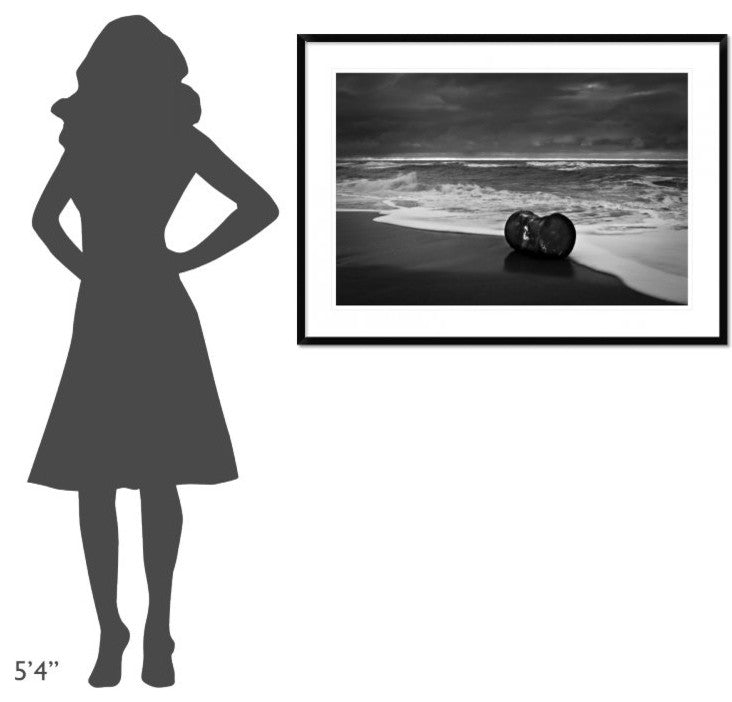 "The Human Element" Framed Digital Print by Niels Christian Wulff, 44x32"