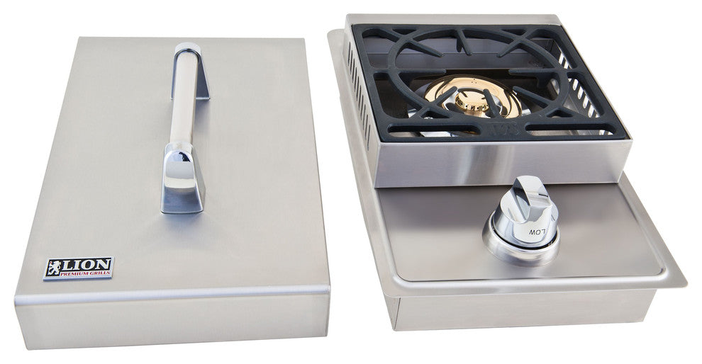 Lion Premium Grills Single Side Burner, Propane