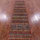 2' 8" X 10' 3" Runner Khorjin Super Kazak Handmade Rug Q10998