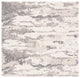 Safavieh Couture Abstract Collection, ABT465 Rug, Charcoal/Ivory, 4' Square