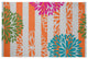 Flower Bursts Spring Chenille Rug, Pink, 4'x6'