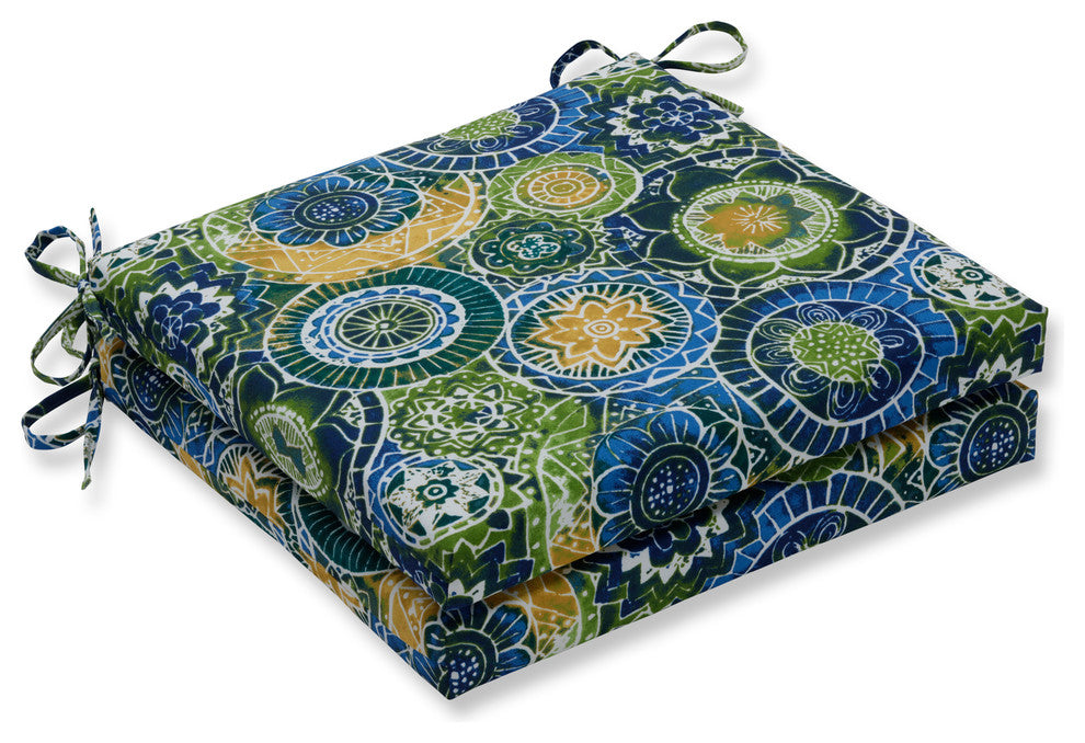 Omnia Lagoon Oversized Seat Cushion Set, Set of 2