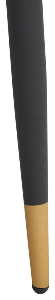 Safavieh Beck Round Coffee Table, Black/Gold