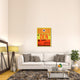 "DEN Denver Luggage Tag 1" Fine Art Print