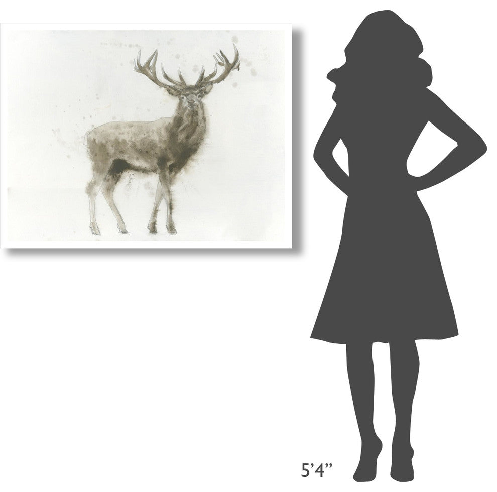 "Stag" Digital Paper Print by James Wiens, 42"x32"
