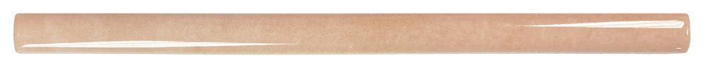 Coco Demi-Bullnose Glossy Orchard Pink Ceramic Wall Trim